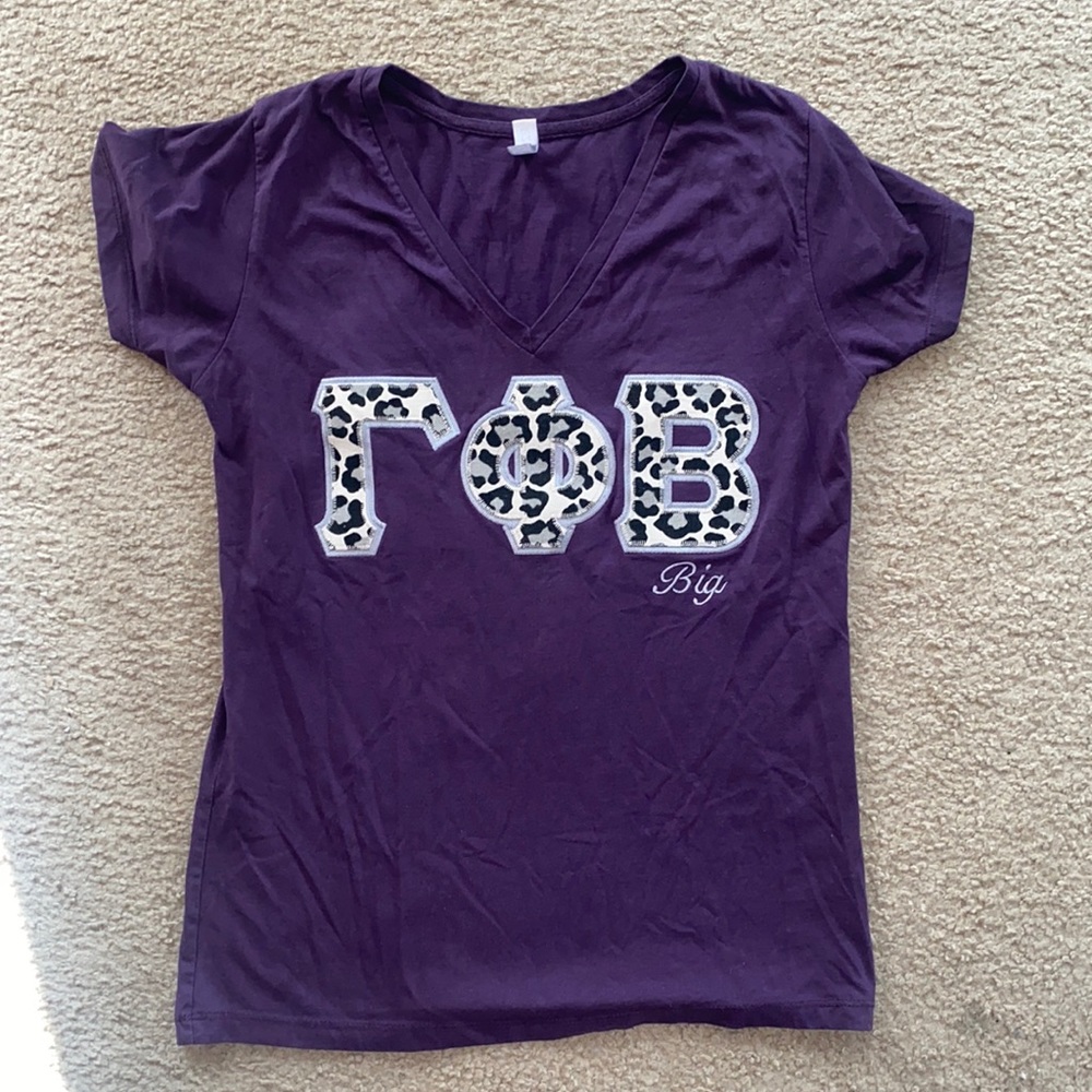 Gamma Phi Beta Custom Stitched Big Letters - image 1
